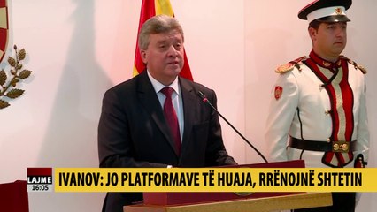 Donald Tusk takoi presidentin Gjorge Ivanov