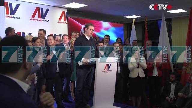 VUÇIÇ SHPALL FITOREN DHE ZGJIDHET PRESIDENT I SERBISE - News, Lajme - Kanali 7