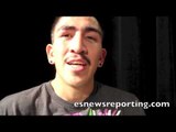 Leo Santa Cruz talks about Abner Mares, Mayweather vs Canelo, and meeting Matthysse