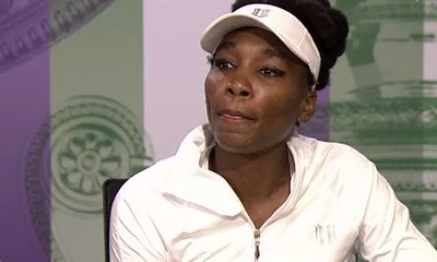 Tangis Venus Williams Usai Menangi Laga di Wimbledon 2017