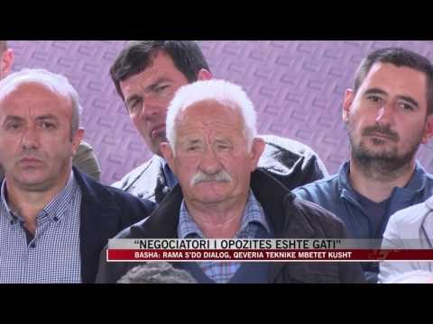 Basha: Negociatori i opozitës ka 36 orë që pret negociatorin e qeverisë - News, Lajme - Vizion Plus