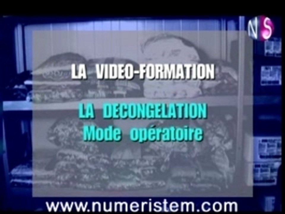 Vidéo Formation HACCP-La décongélation (extrait)