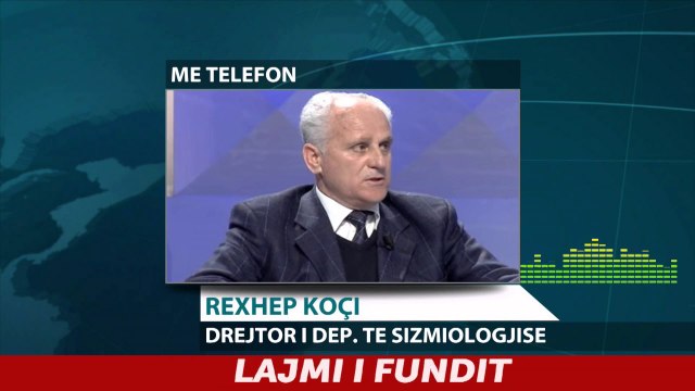 Report TV - Sizmologu: Kemi të bëjmë me një tërmet të fortë