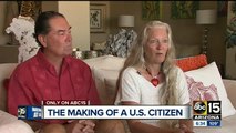 Woman officially becomes U.S. citizen 20 years later