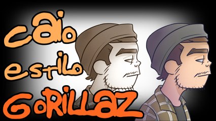 Desenhando meu amigo no estilo Gorillaz - Speed Art