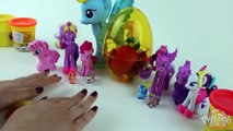 Play Doh MY LITTLE PONY Make N Style Ponies #1 | Rainbow Dash, Pinkie Pie, Twilight Spark