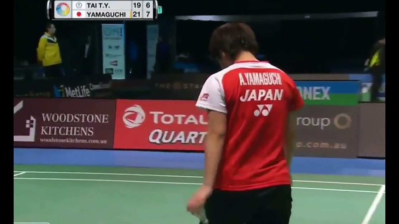 2017 Australian Open [WS] TAI Tzu Ying vs Akane YAMAGUCHI_Game2