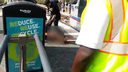 Naked Man Tased After SLAPPING Cop In The Face - Wtf Video