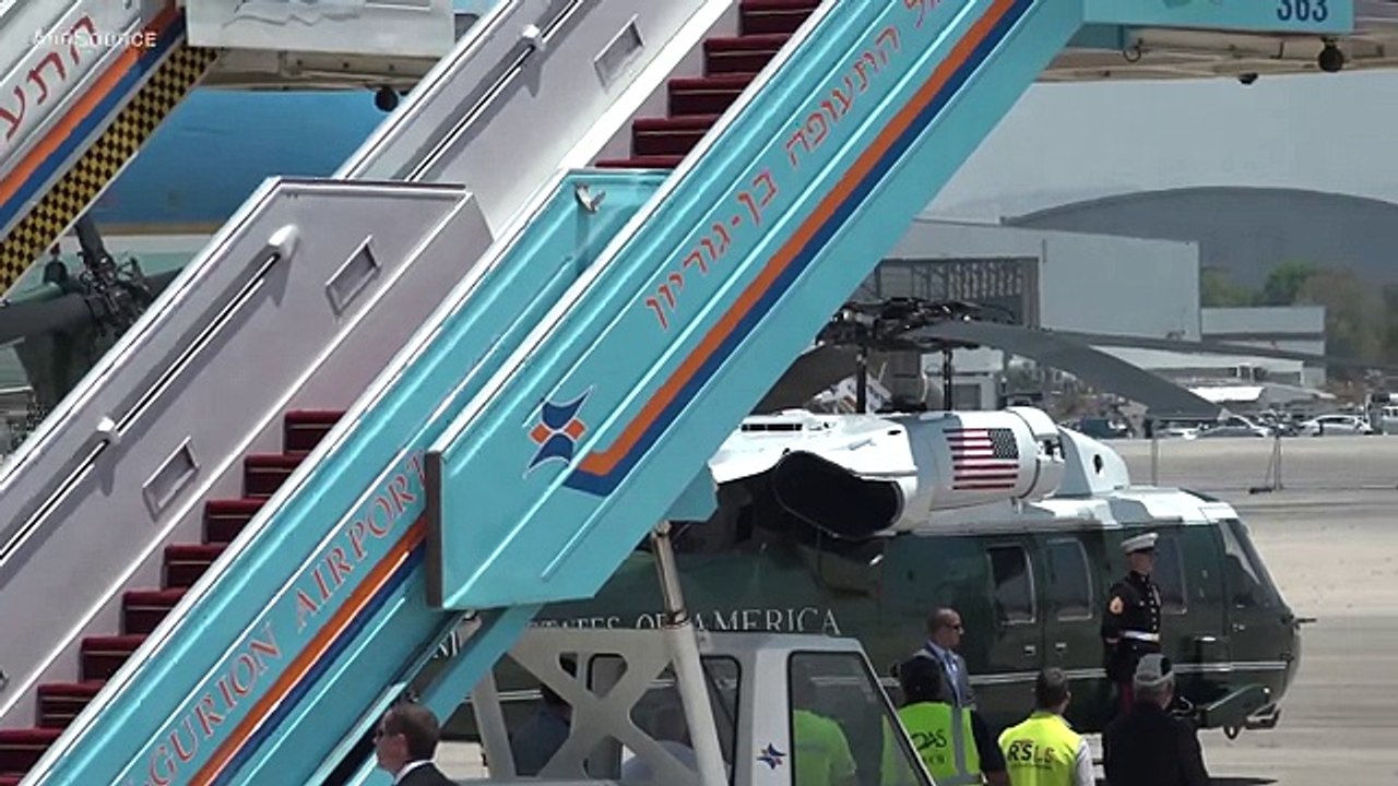 Trump Arrives In Israel – Historic First Direct Flights Arbia Israil