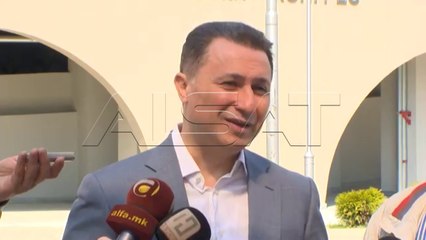Gruevski: Populli nuk pranon t'i paguaj faturat e LSDM-së