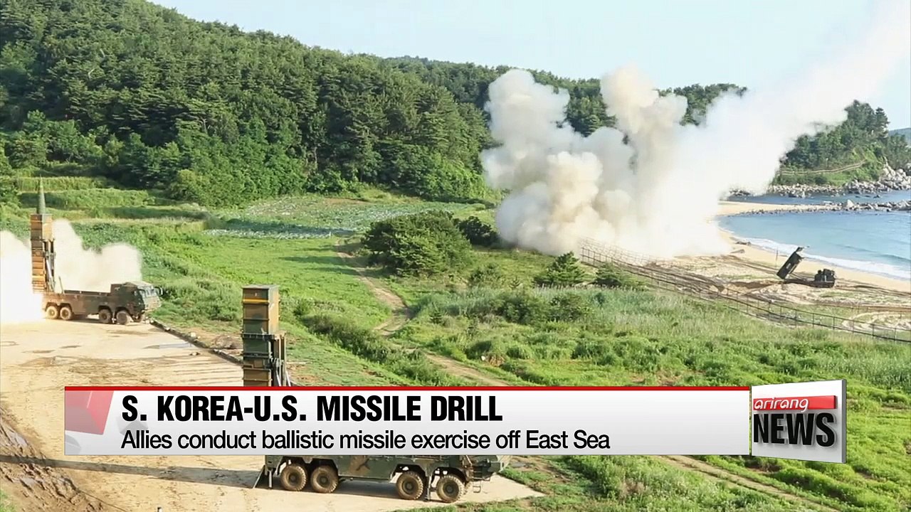 South Korea, U.S. fire missiles into East Sea in response to North Korea's ICBM test