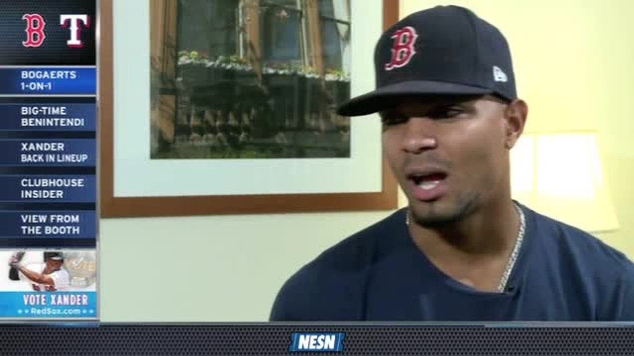 Red Sox First Pitch: Gordon Edes 1-on-1 With Xander Bogaerts