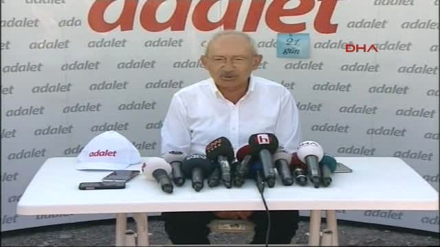 Kocaeli Kılıçdaroğlu, Adalet Yürüyüşü'nün 21.gününe Tüpraş Yol Ayrımından Başladı