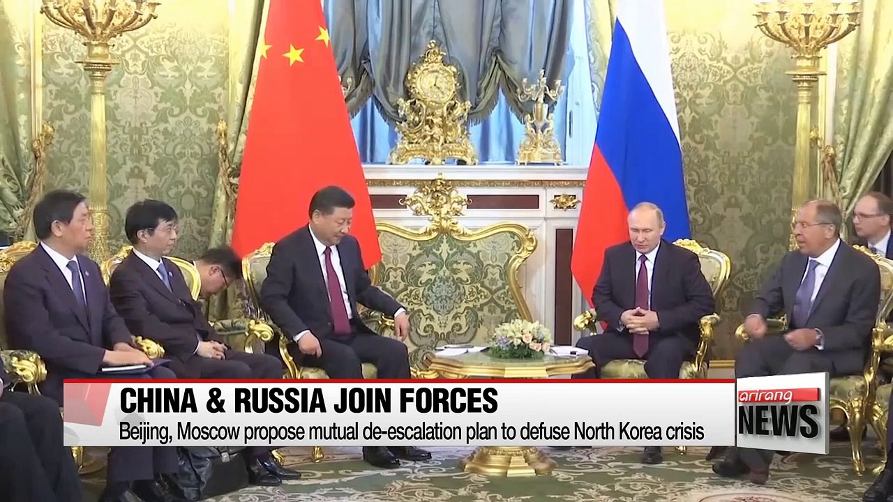 China, Russia propose mutual de-escalation plan to defuse North Korea crisis