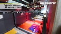SSI Schäfer Split Tray Sorter  Delicate handling and highest sorter quality