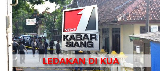 Ledakan di Kantor Urusan Agama Cilacap