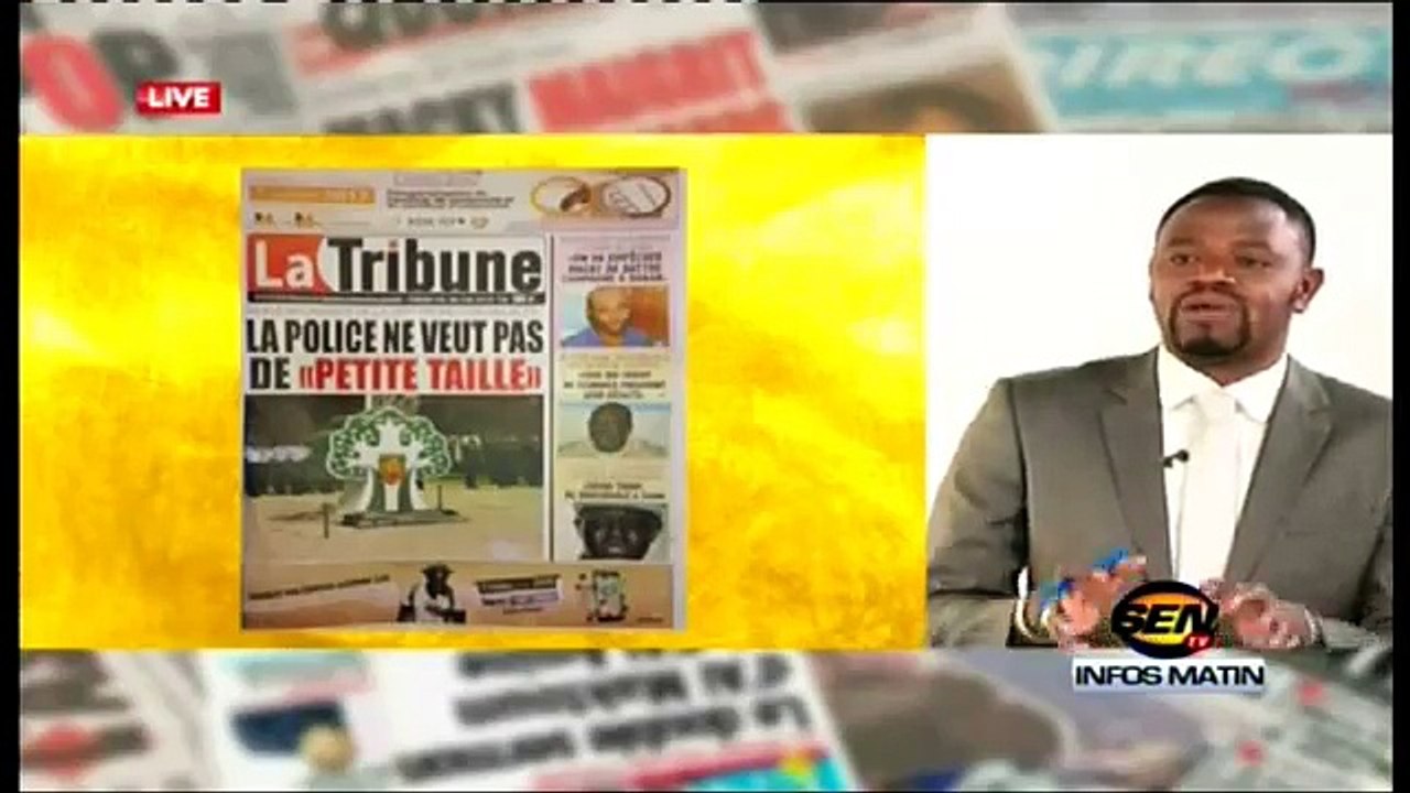 Revue de presse Sentv en images du 05 juillet 2017
