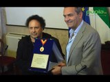 Napoli - Enzo Avitabile riceve la medaglia della città (04.07.17)