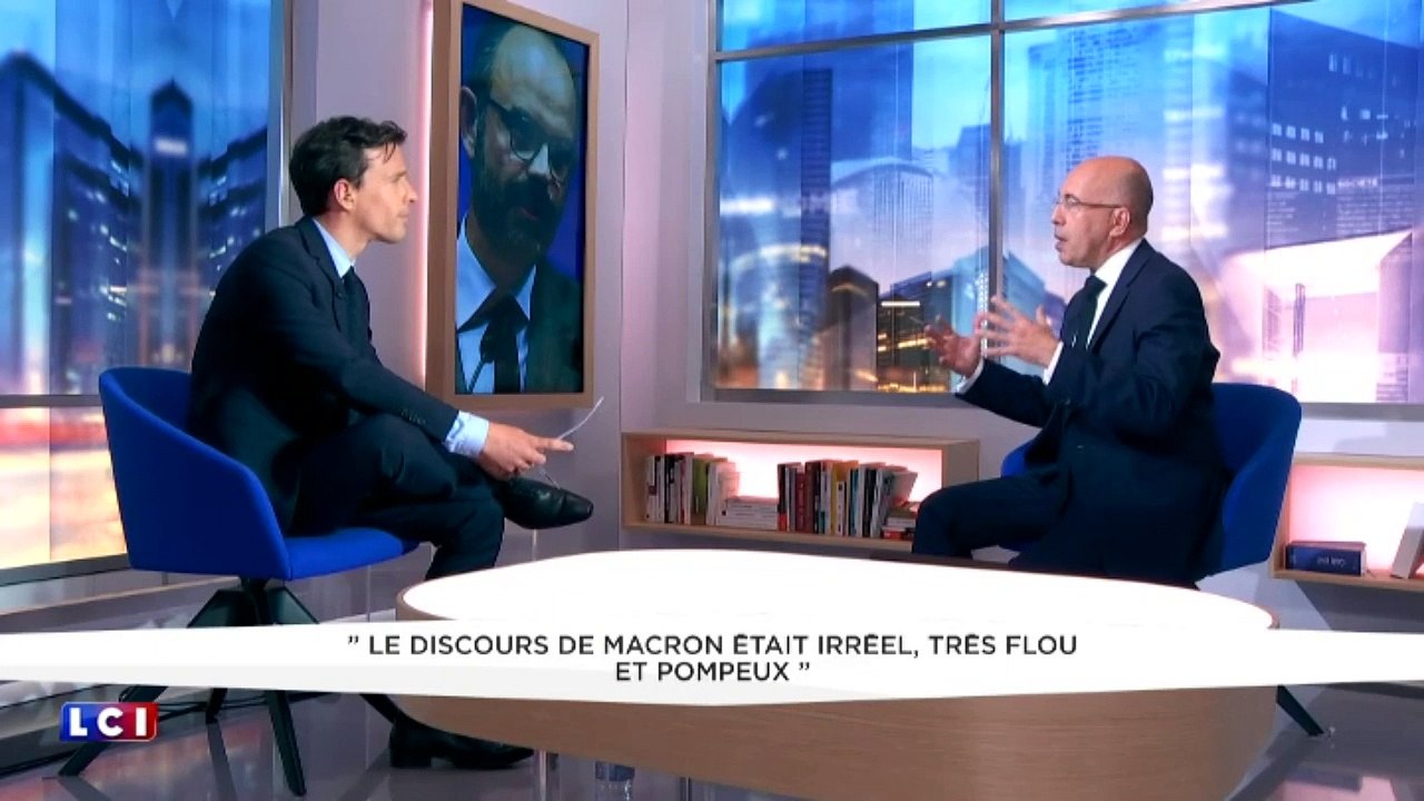 Eric Ciotti était l'invité politique de LCI
