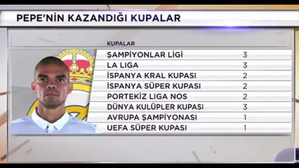 İşte kupa canavarı Pepe'nin kariyeri!