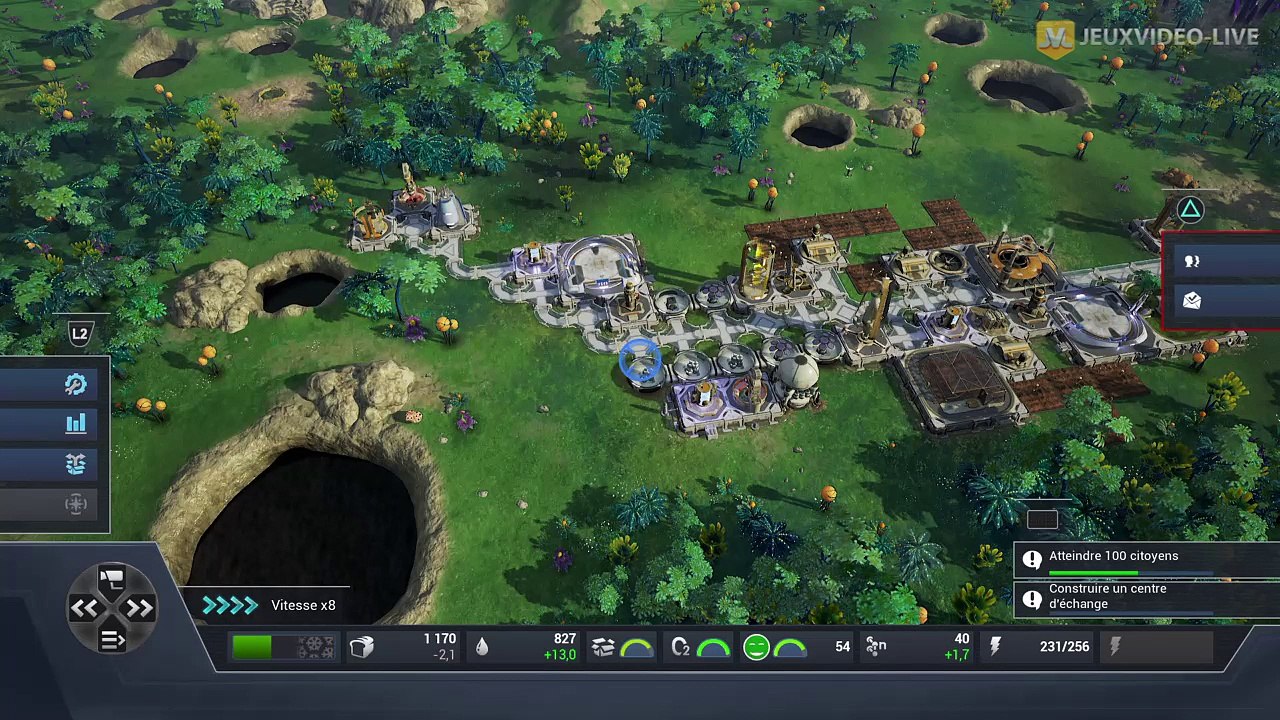 Trophée speed run Aven Colony
