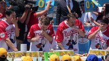 'Jaws' downs 72 hot dogs in minutes to win US holiday eat-fest