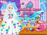 Diseño Vestido mayo Boda Princesa juego de la reina del hielo elsa elsa medir vestidos de novia