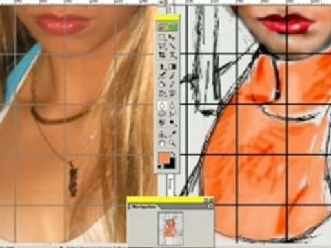 Cindy SANTOS (Speed painting) par Kzerphii Toomk