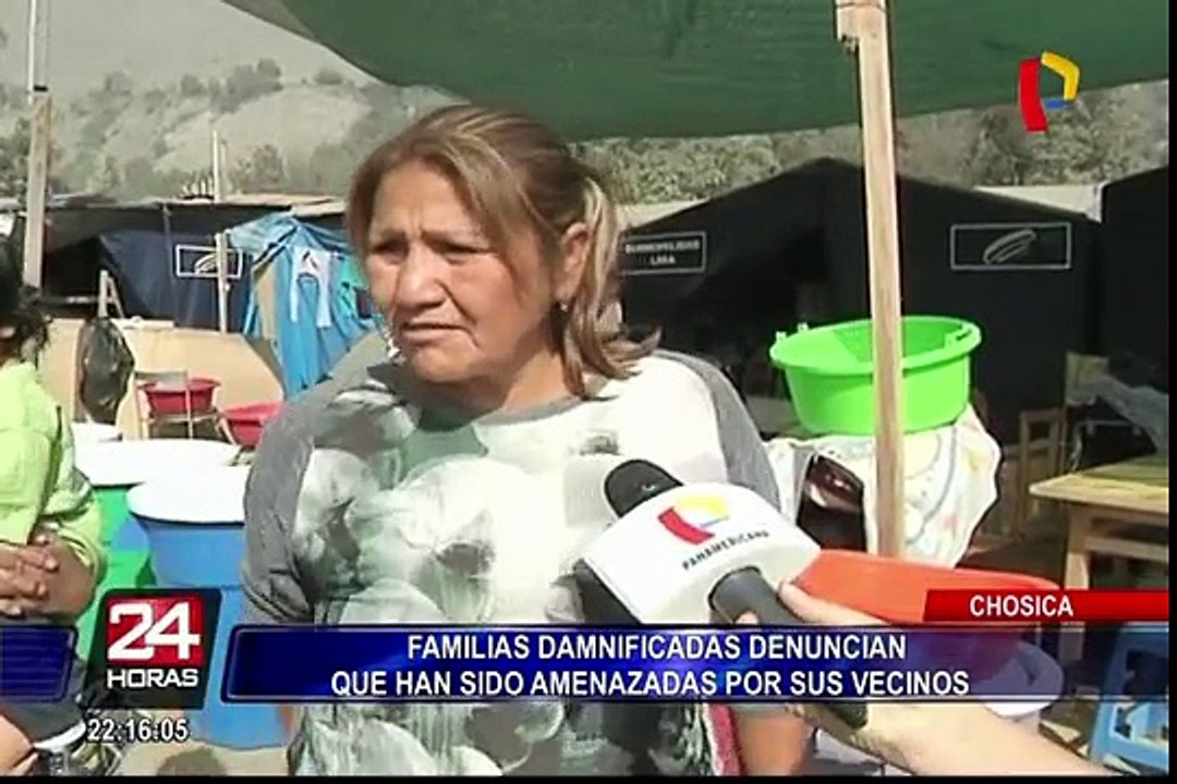 Chosica: damnificados aseguran que vienen recibiendo amenazas de sus vecinos