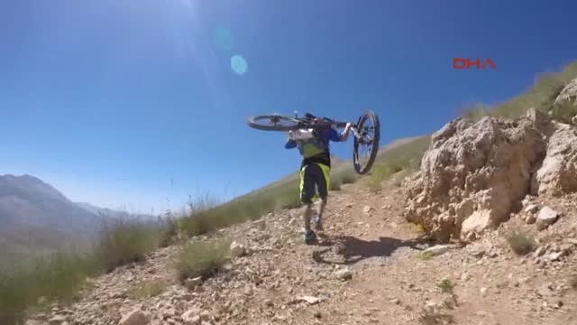 Antalya 2760 Rakımda Pedal Çevirdiler