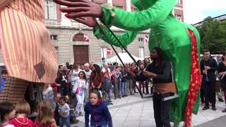 Festival Lafi Bala 2017 à Chambéru - fanfare et balafon