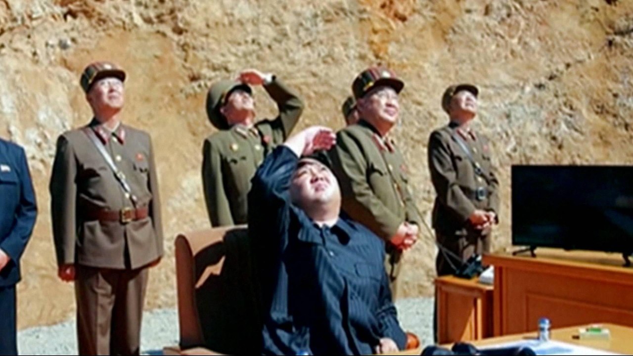 Kim Jong-un calls missile test 'gift to America'