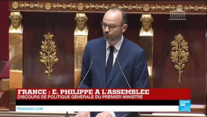 REPLAY - Discours du Premier ministre, Edouard Philippe à l'Assemblée Nationale