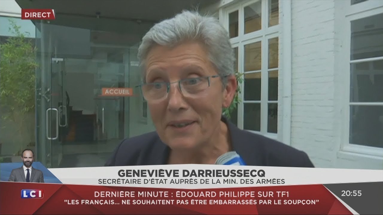 La Secrétaire d'Etat auprès de la Ministre des Armées a appris sa nomination à la tv (LCI,21/06/17)