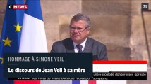 Dans la cour des Invalides, l'hommage de Jean Veil à sa mère, Simone Veil