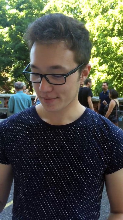 Agen : réactions aux résultats du bac, lycée Palissy (1)