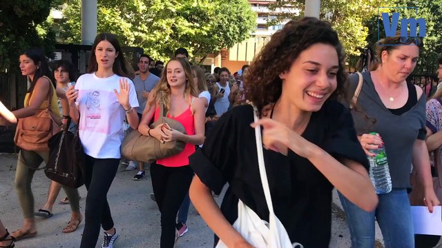 Les nouveaux bacheliers des sections S du lycée Dumont d'Urville à Toulon