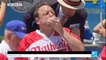 US - Joey "Jaws" Chestnuts eats 72 Frankfurters in 10 minutes and wins Nathan''s Hot Dog Eating Contest