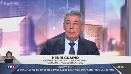 Henri Guaino reproche à NKM de vouloir rejoindre Macron avec l'étiquette LR (LCI, 22/05/17, 8h18)