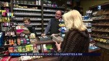 Tabac : paquet de cigarettes à 10 euros en vue