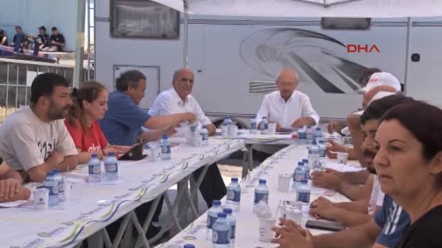 Kocaeli CHP Genel Başkanı Kemal Kılıçdaroğlu, Kocaeli'de Parti Myk'sını Topladı