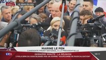 En direct, Marine Le Pen clashe BFMTV sur l'usine Whirlpool (LCI, 27/04/17, 10h09)