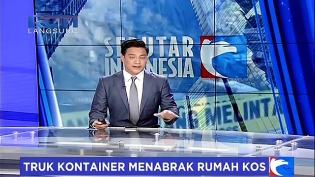 Rem Blong, Truk Kontainer Tabrak Rumah Kos