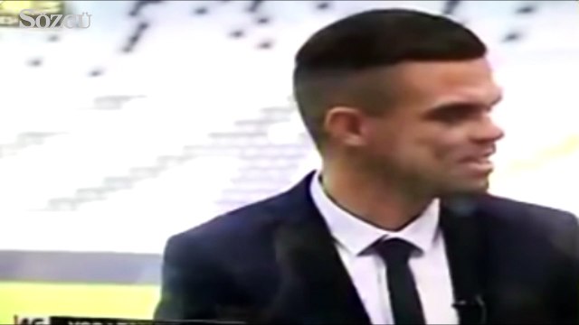 Pepe'den Türkçe mesaj 'Alemin gözü yaşlı, Pepe artık Beşiktaşlı'