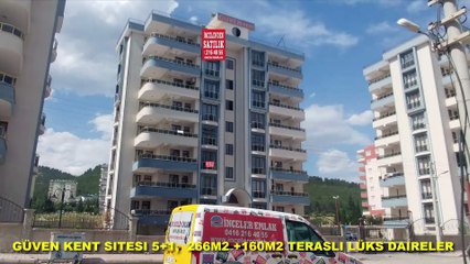 Güven Kent Sitesinde Satılık Teraslı Daireler