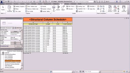 07. Exporting Schedules to a spread sheet