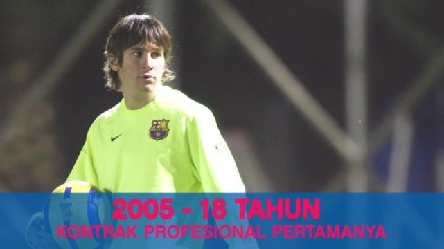 SEPAKBOLA: La Liga: Messi 8 Kali Pembaharuan Kontrak Di Barcelona