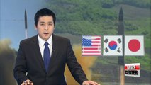 Nuclear envoys of Seoul, Washington, Tokyo discuss N. Korea's missile launch