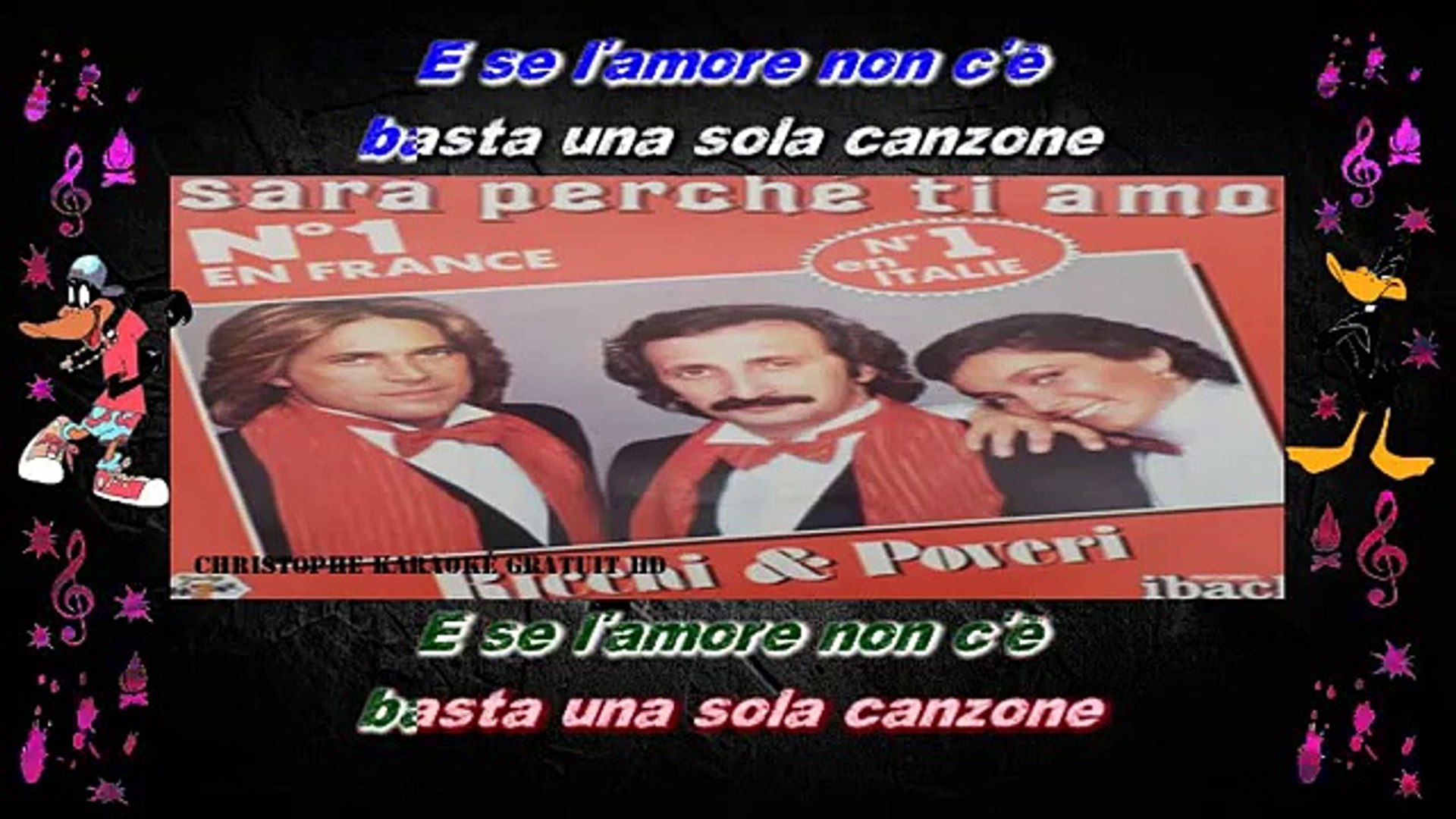 Ricchi E Poveri Sara Perche Ti Amo Paroles Ricchi e Poveri - Sarà perché ti amo KARAOKE / INSTRUMENTAL - Vidéo  Dailymotion