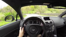 new Aston Martin V8 Vantage GT - WR TV POV Canyon Drive